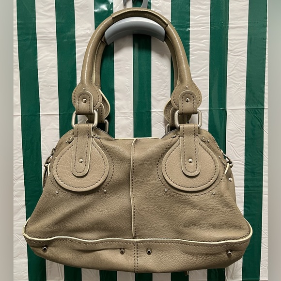 Chloe EUC Vintage Paddington Taupe Handbag with Lock n Key. COA* - Picture 4 of 17